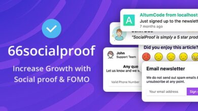 66socialproof - Social Proof & FOMO Widgets Notifications (SAAS)